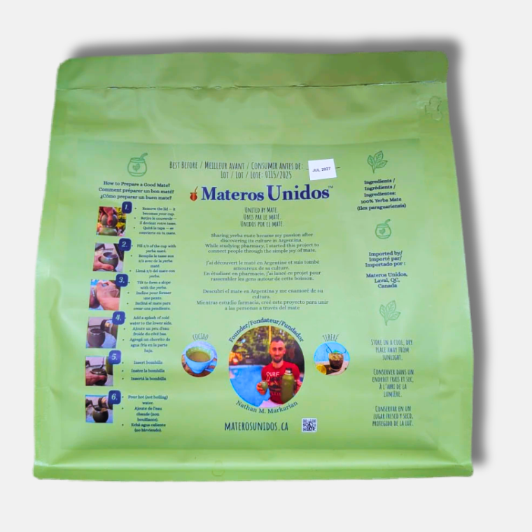 Mate Suelto - Loose Leaf Yerba Mate 500g