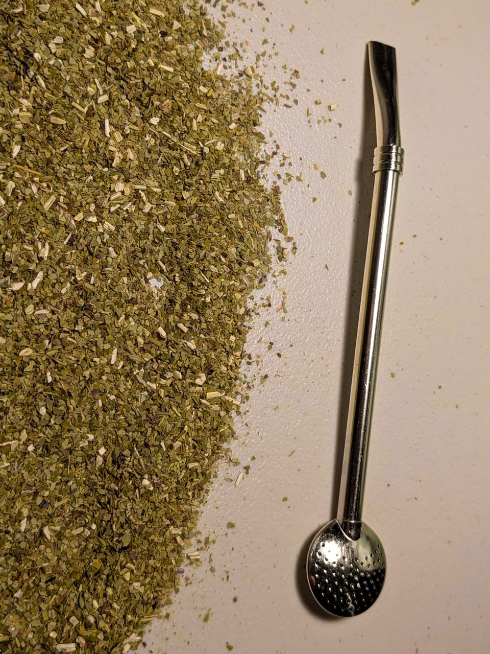 Stainless Steel Flat Spoon Bombilla
