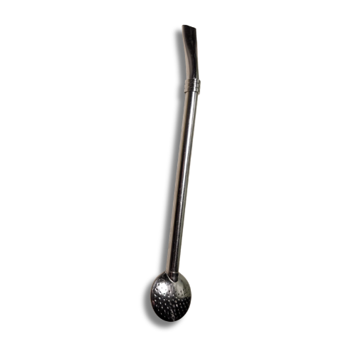 Stainless Steel Flat Spoon Bombilla