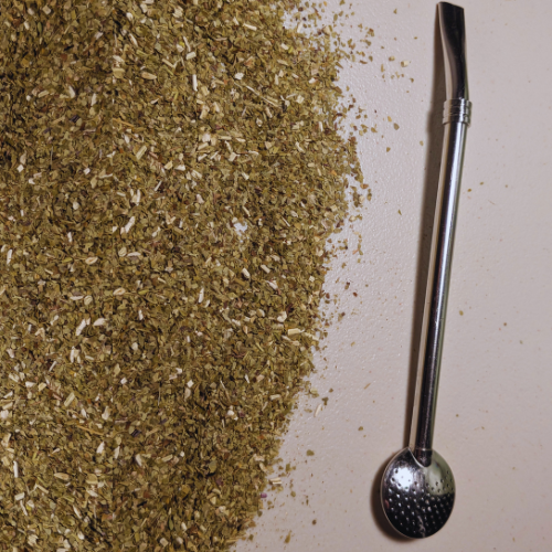 Stainless Steel Flat Spoon Bombilla