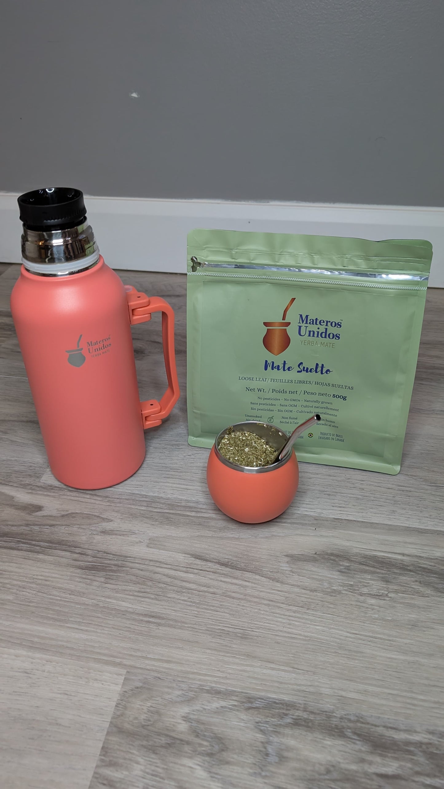 Mate Starter Pack – ThermoMaté™ + Mate Suelto (500 g)