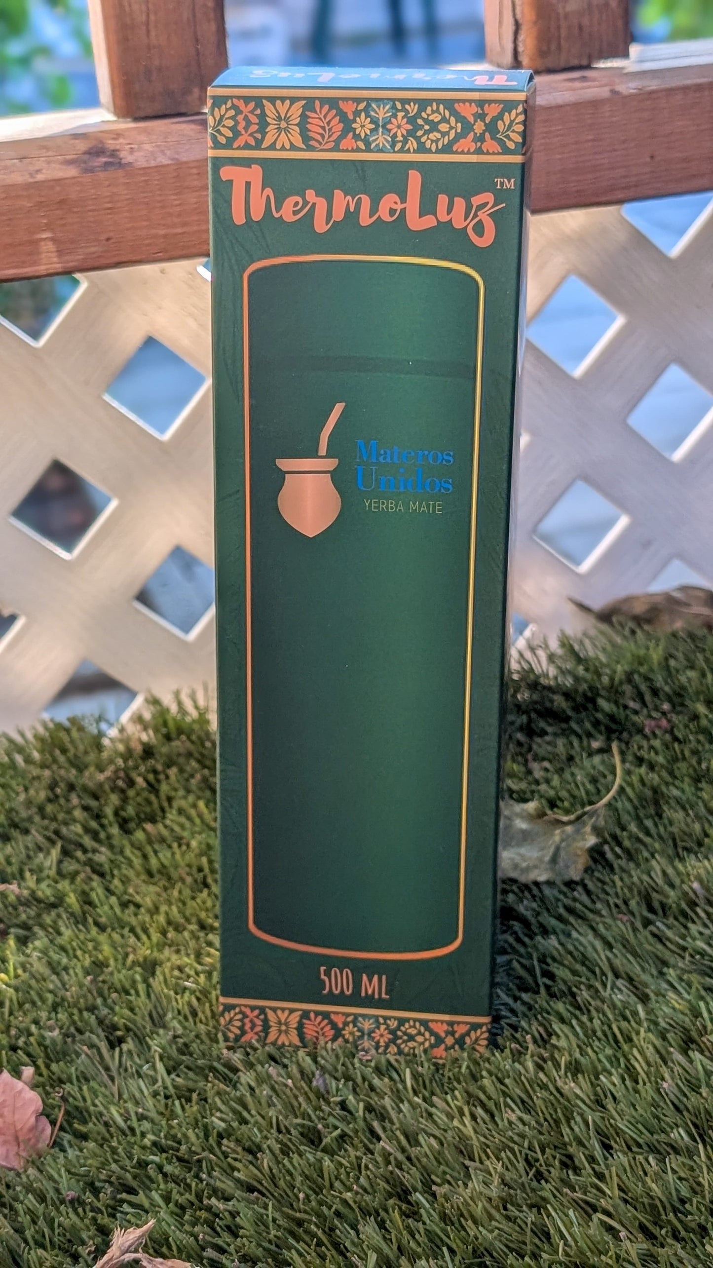 ThermoLuz™ - Smart LED Thermos for Mate & More