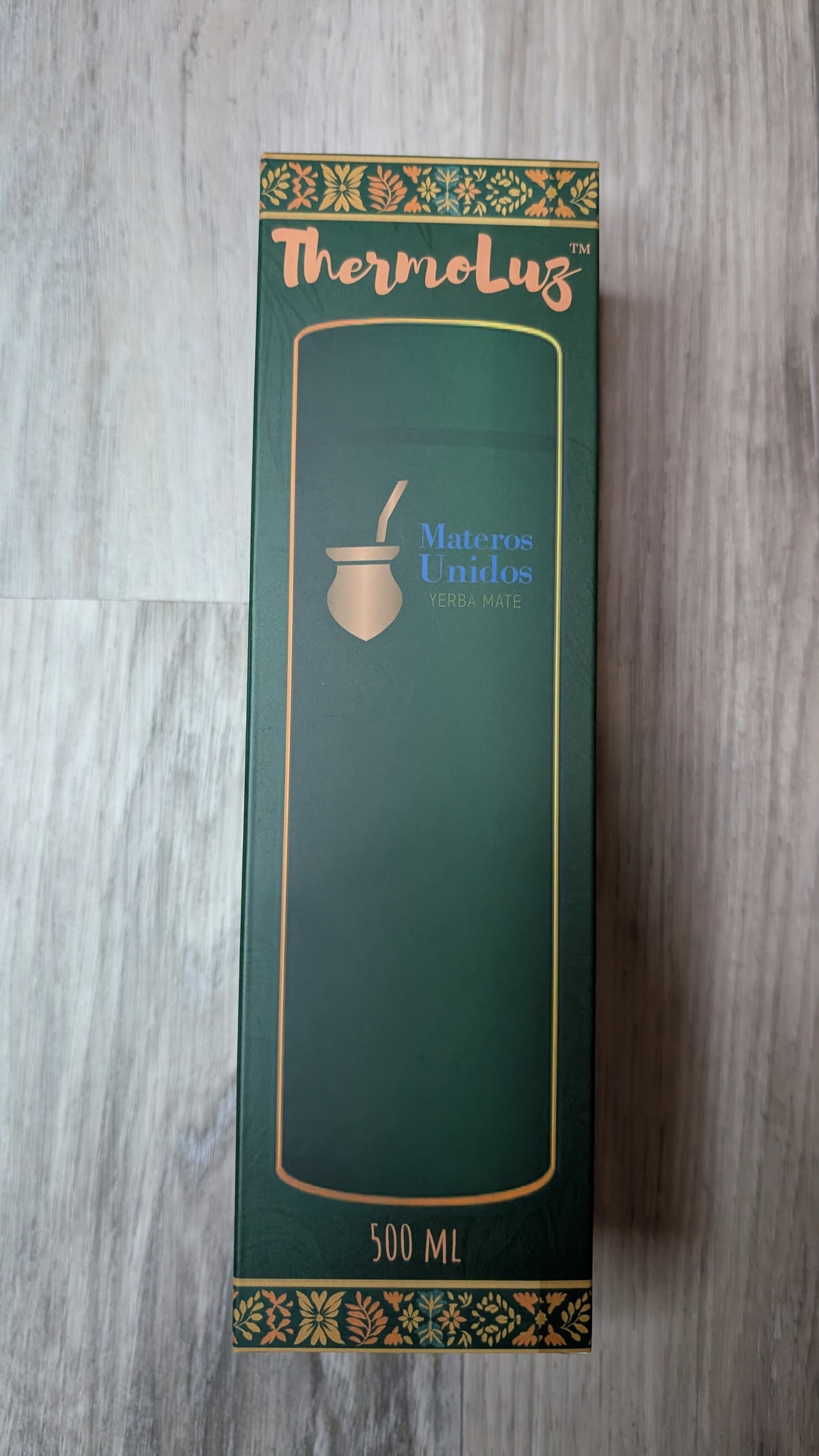 ThermoLuz™ - Smart LED Thermos for Mate & More